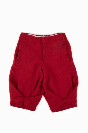 COMME DES GARCONS HOMME PLUS PANTS RED