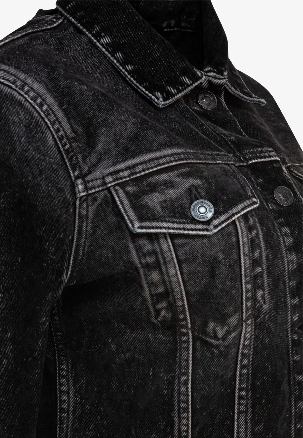 Cropped Denim Jacket