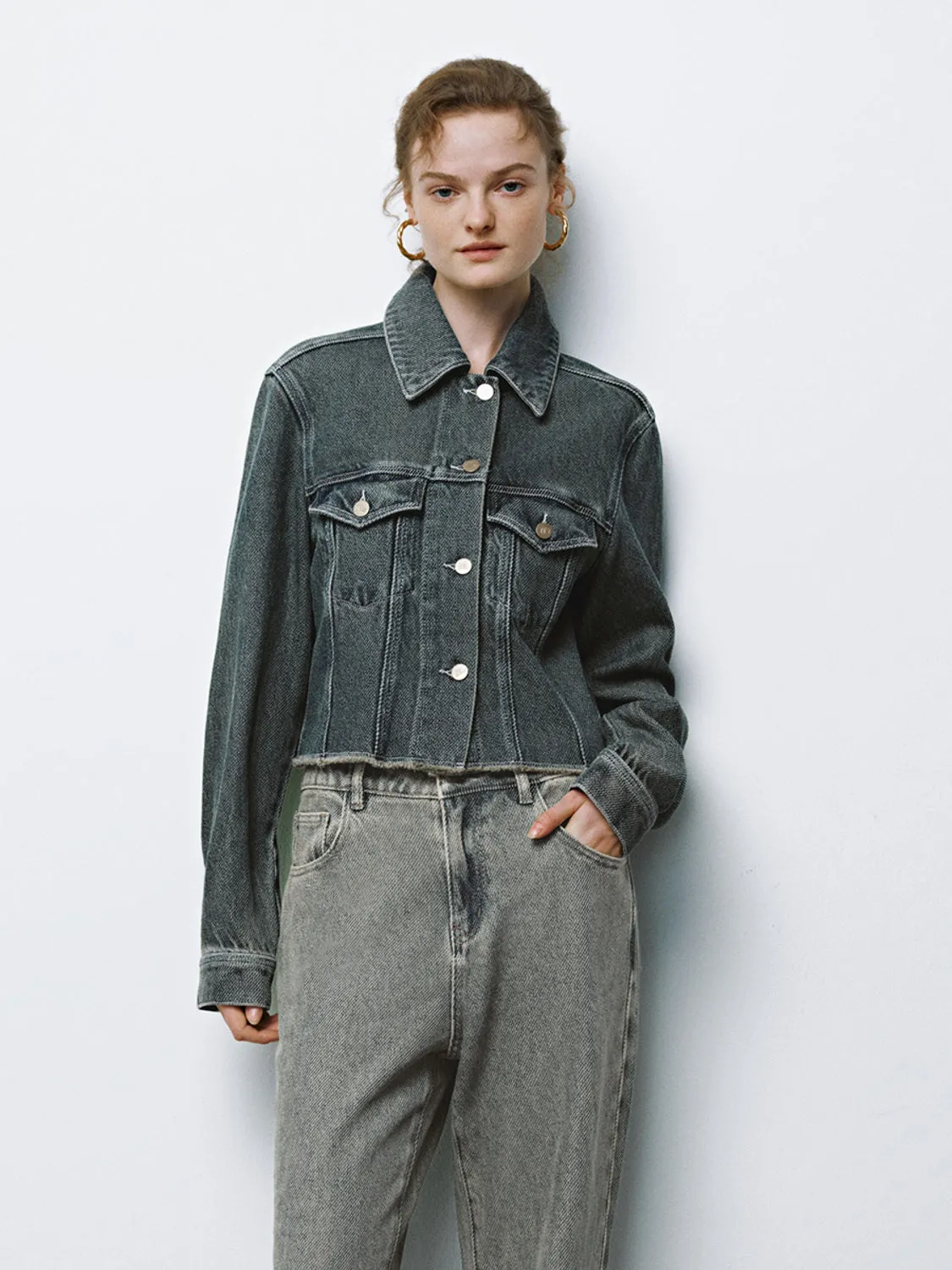 Cropped Denim Jackets