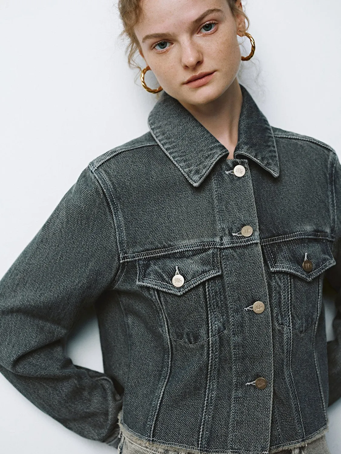 Cropped Denim Jackets