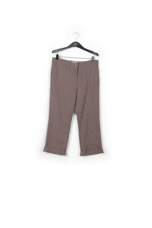 Cropped fit pants