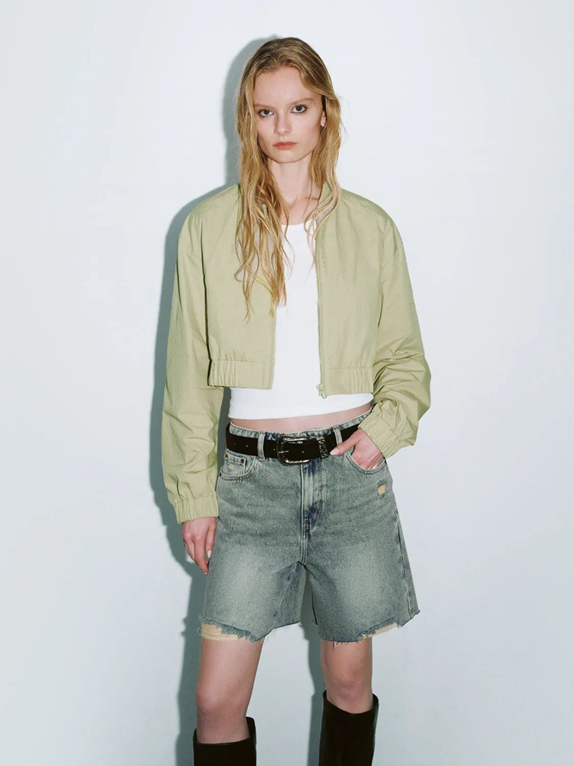 Cropped Loose Jackets
