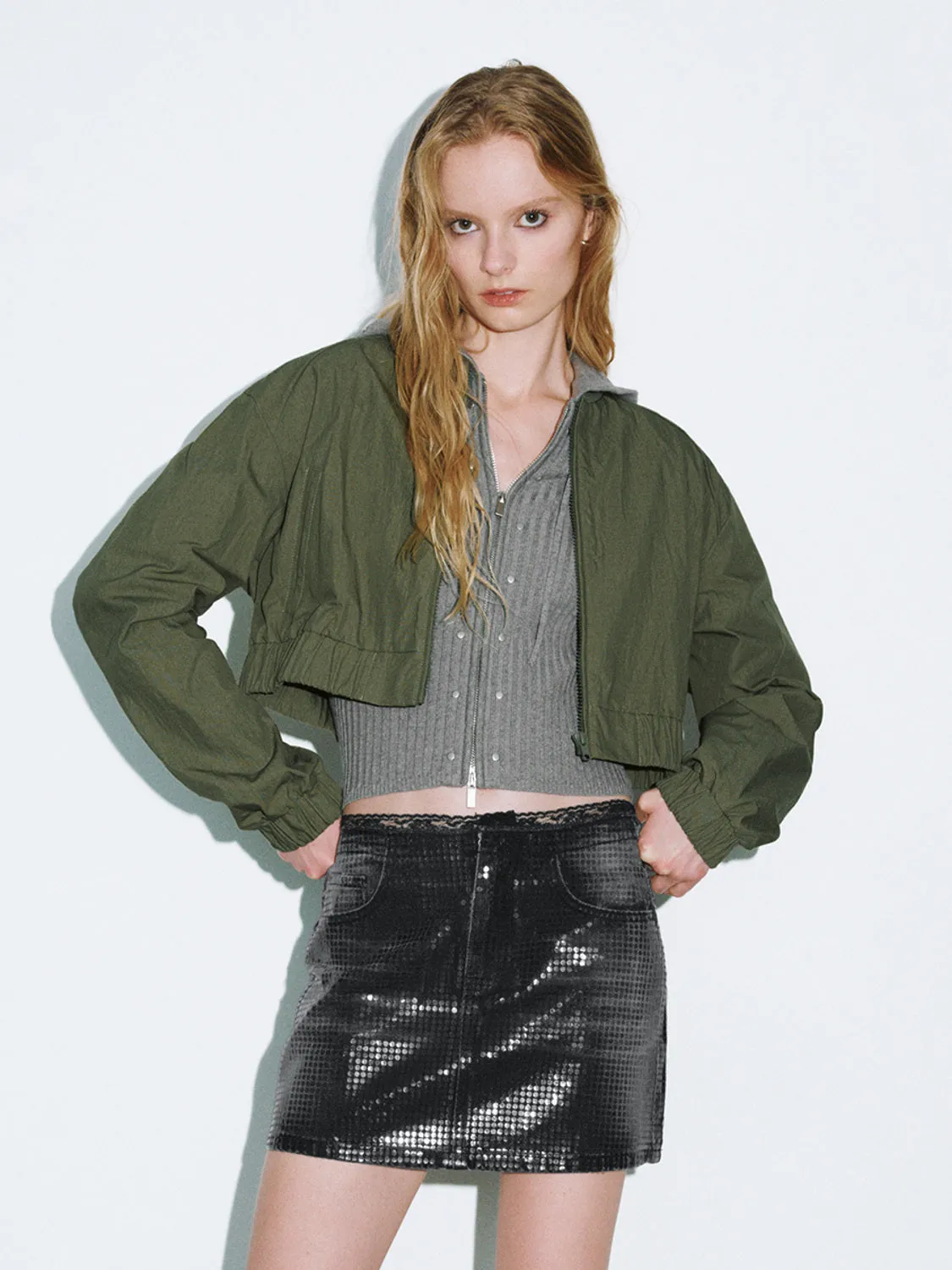 Cropped Loose Jackets