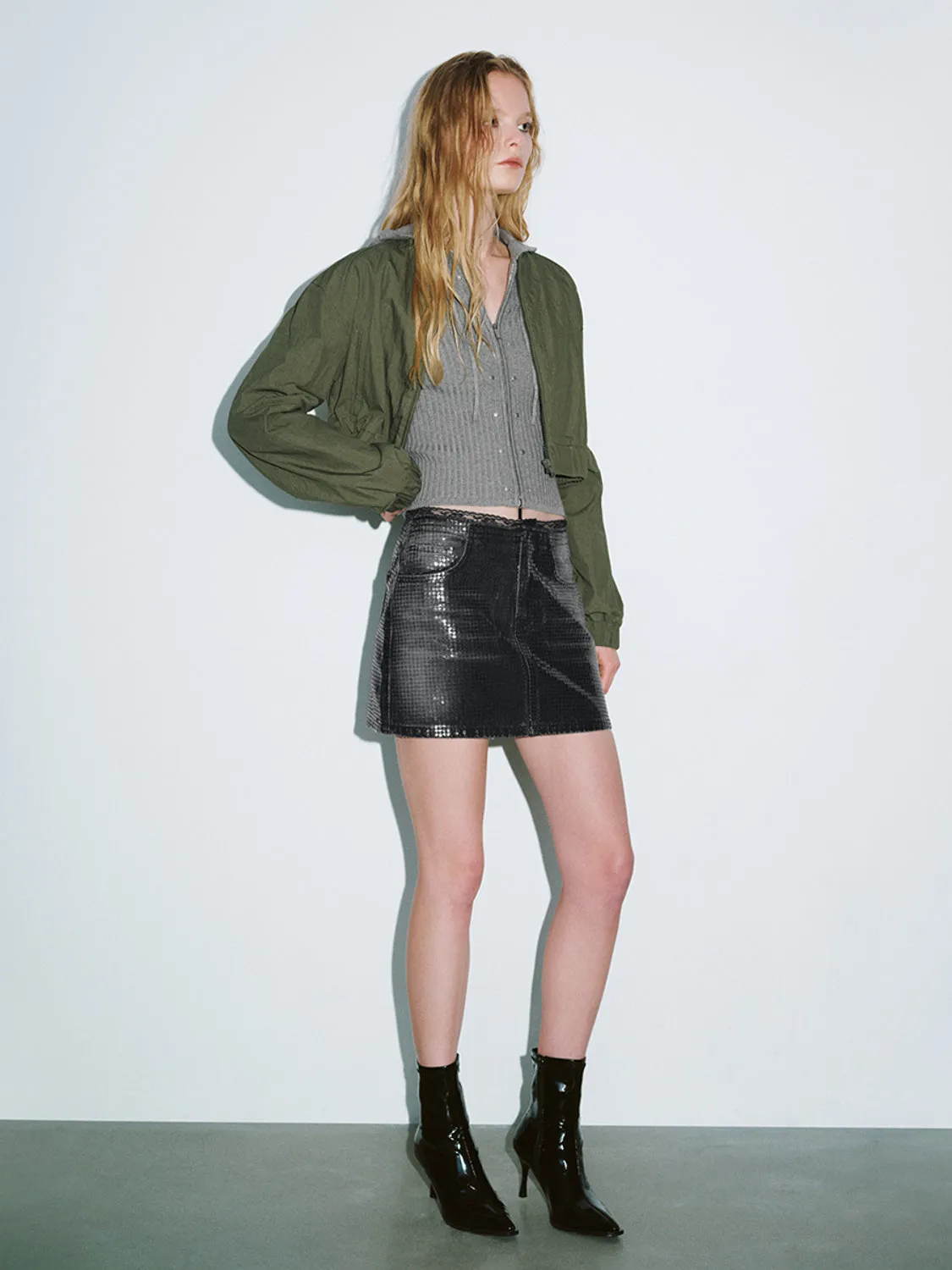 Cropped Loose Jackets