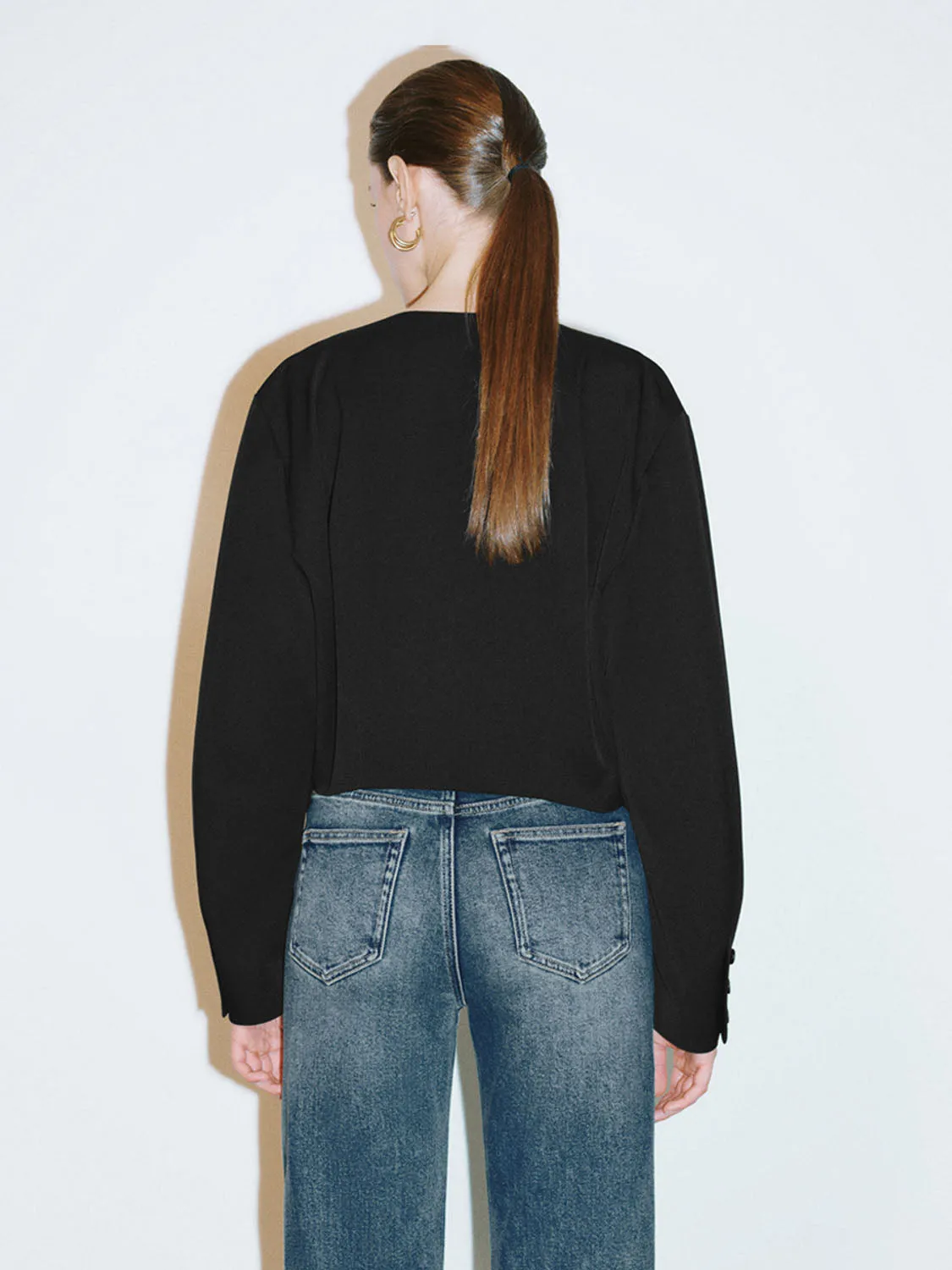 Cropped Loose Jackets