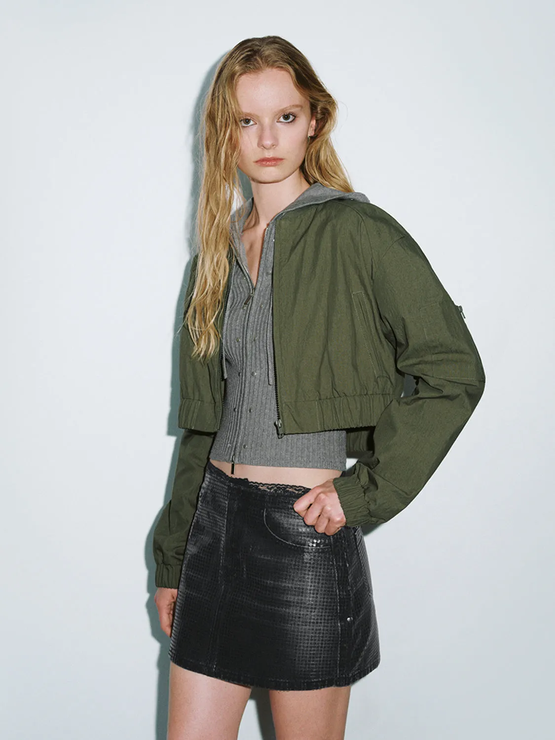 Cropped Loose Jackets