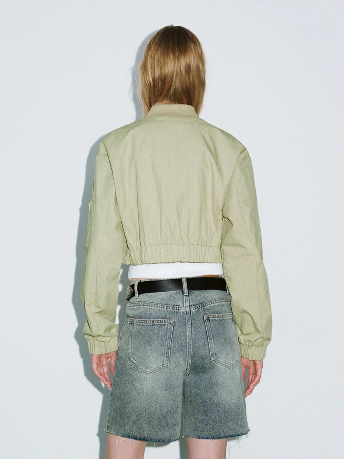 Cropped Loose Jackets