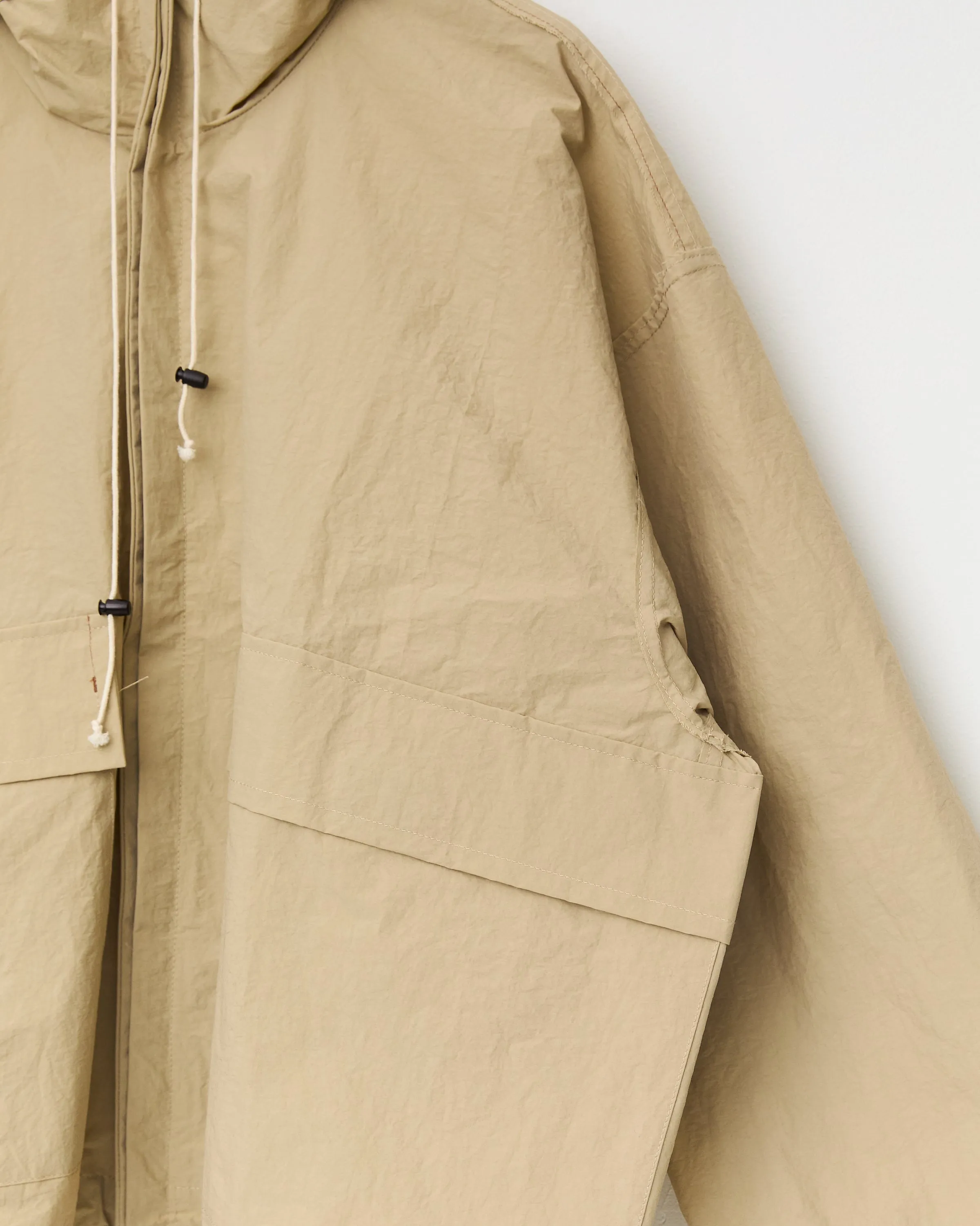 Cropped Outdoor Jacket, Sand