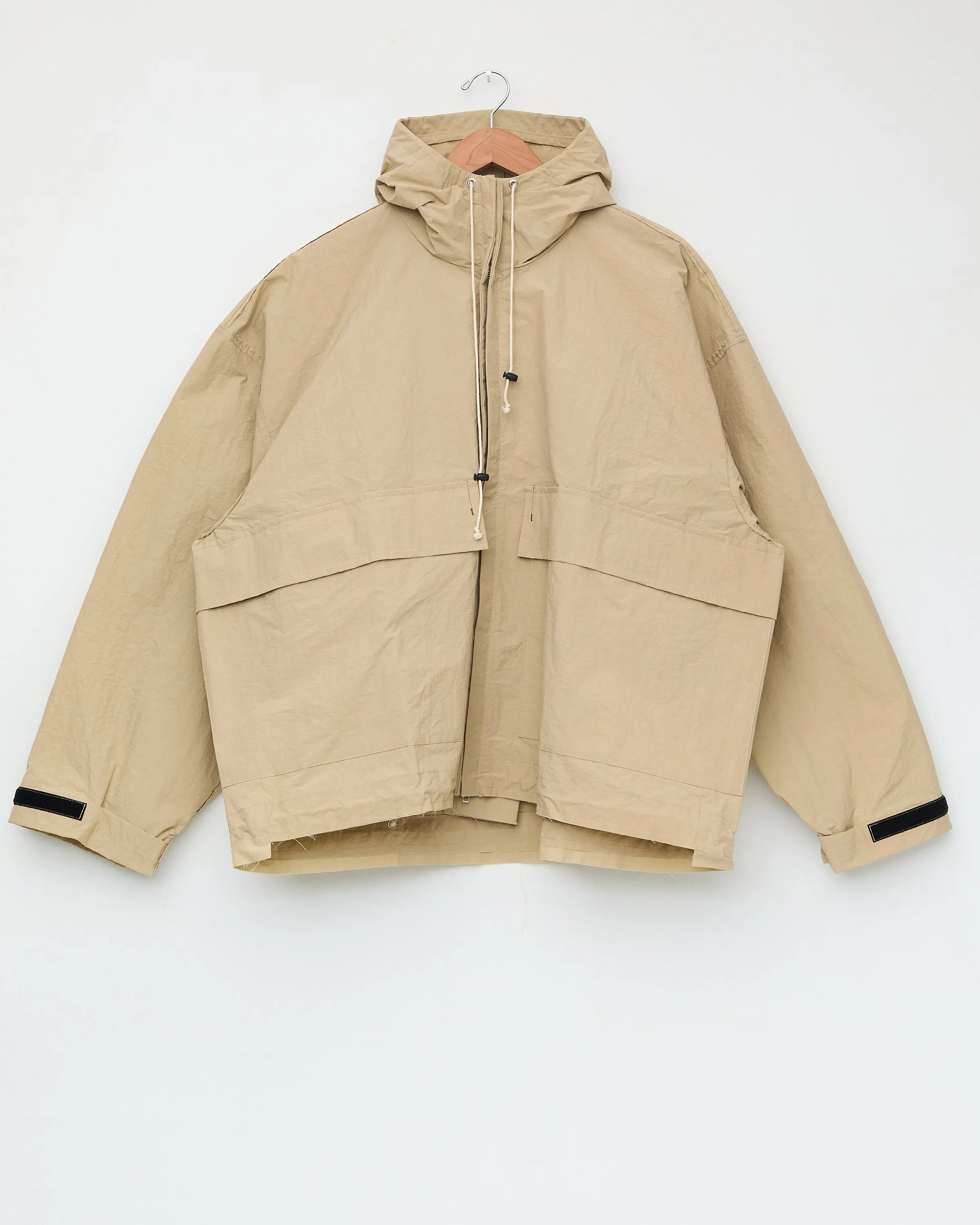 Cropped Outdoor Jacket, Sand