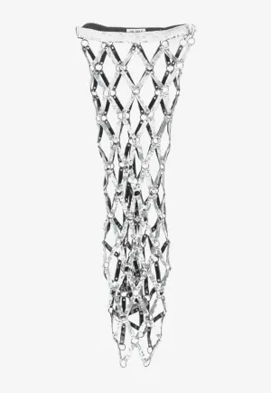 Crystal Mesh Midi Flexi Skirt