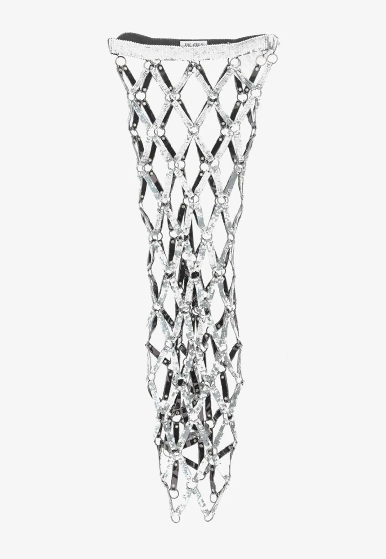 Crystal Mesh Midi Flexi Skirt