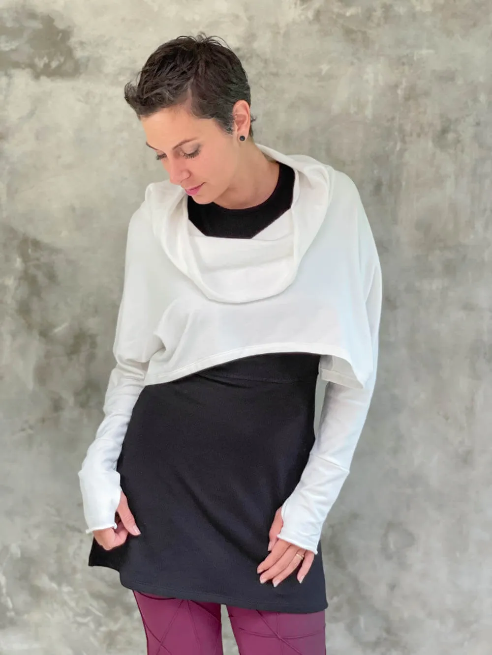 CU Bamboo Fleece Cropped Cowl