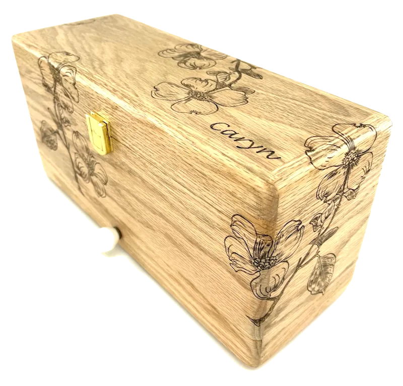 Custom wooden Recipe box (Base price shown)