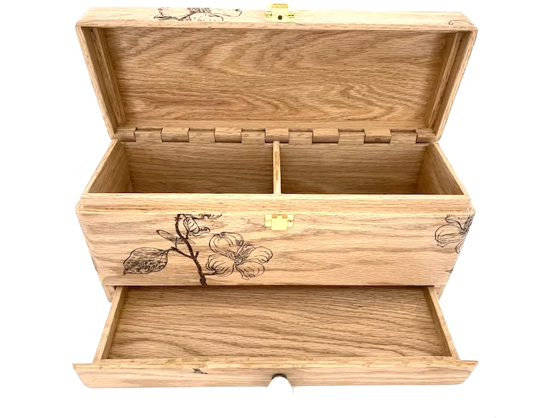 Custom wooden Recipe box (Base price shown)