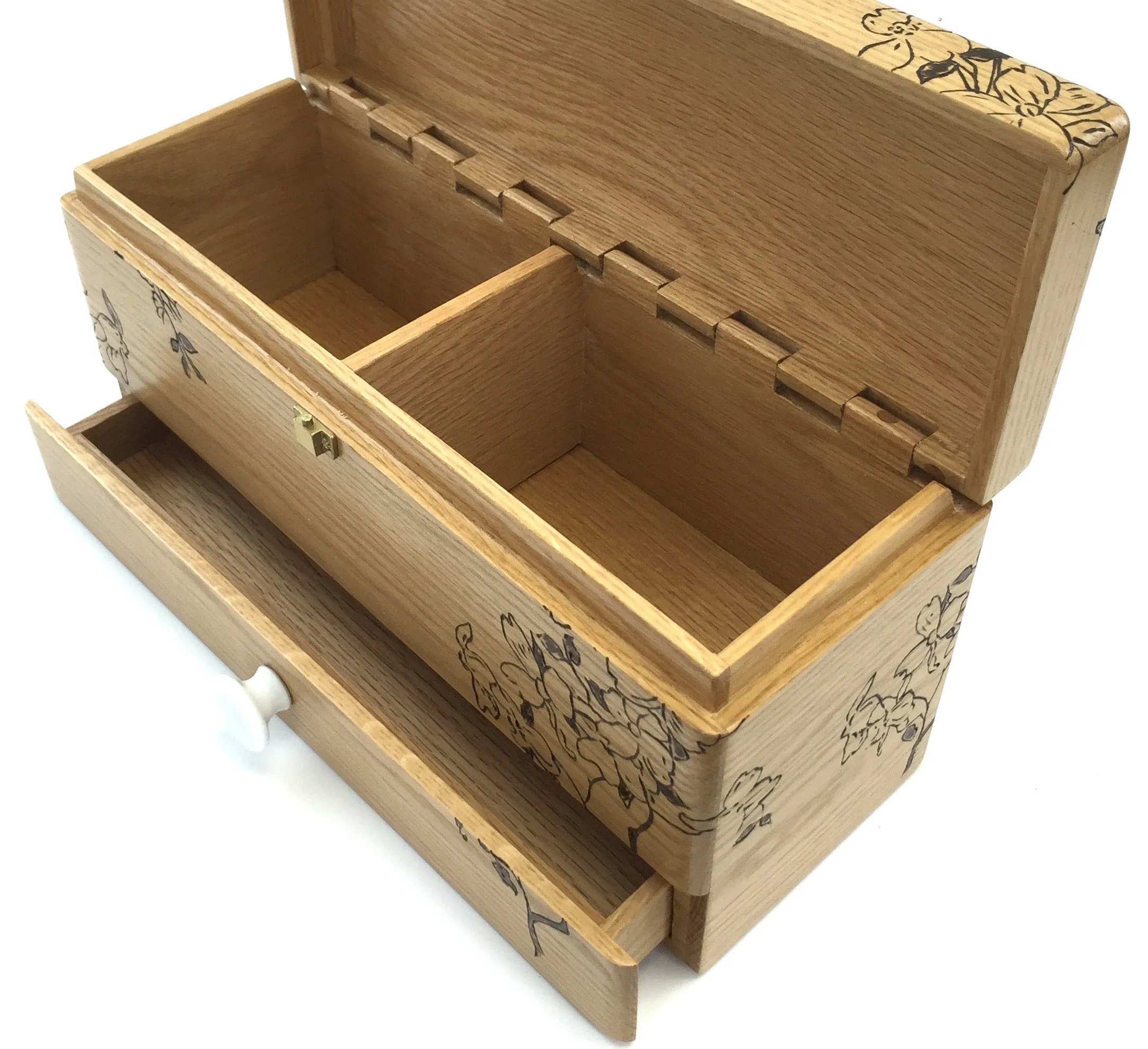 Custom wooden Recipe box (Base price shown)