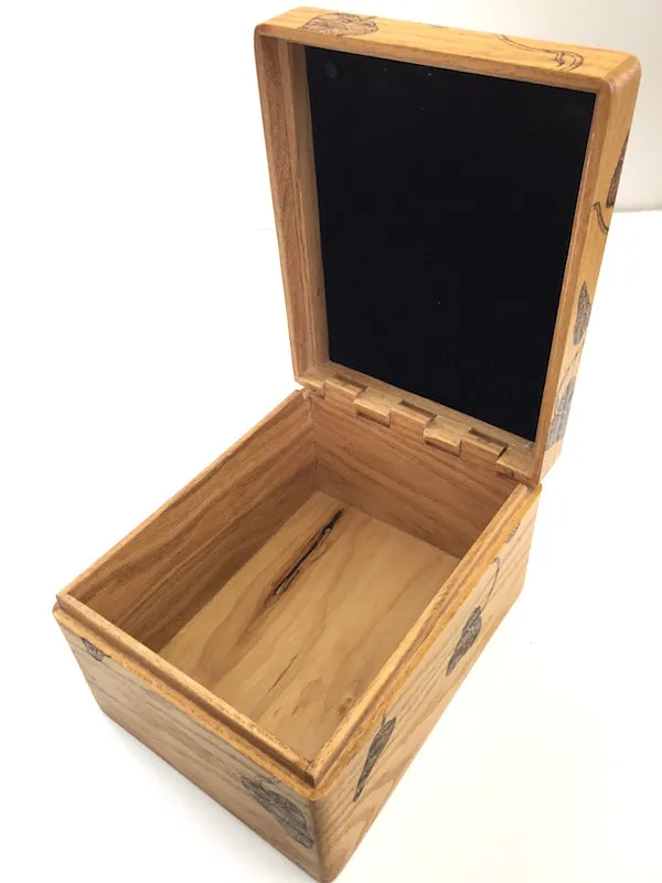 Custom wooden Recipe box (Base price shown)