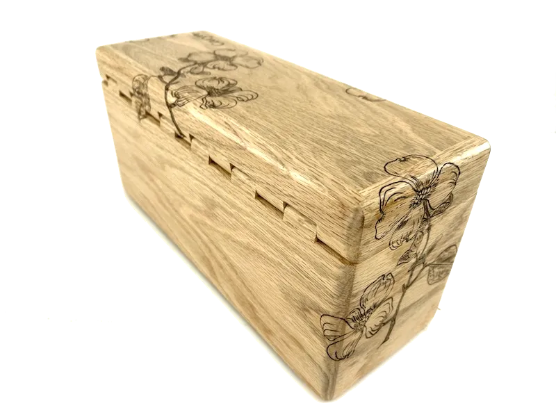 Custom wooden Recipe box (Base price shown)