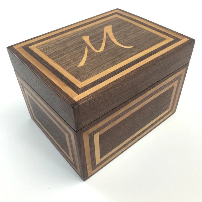 Custom wooden Recipe box (Base price shown)