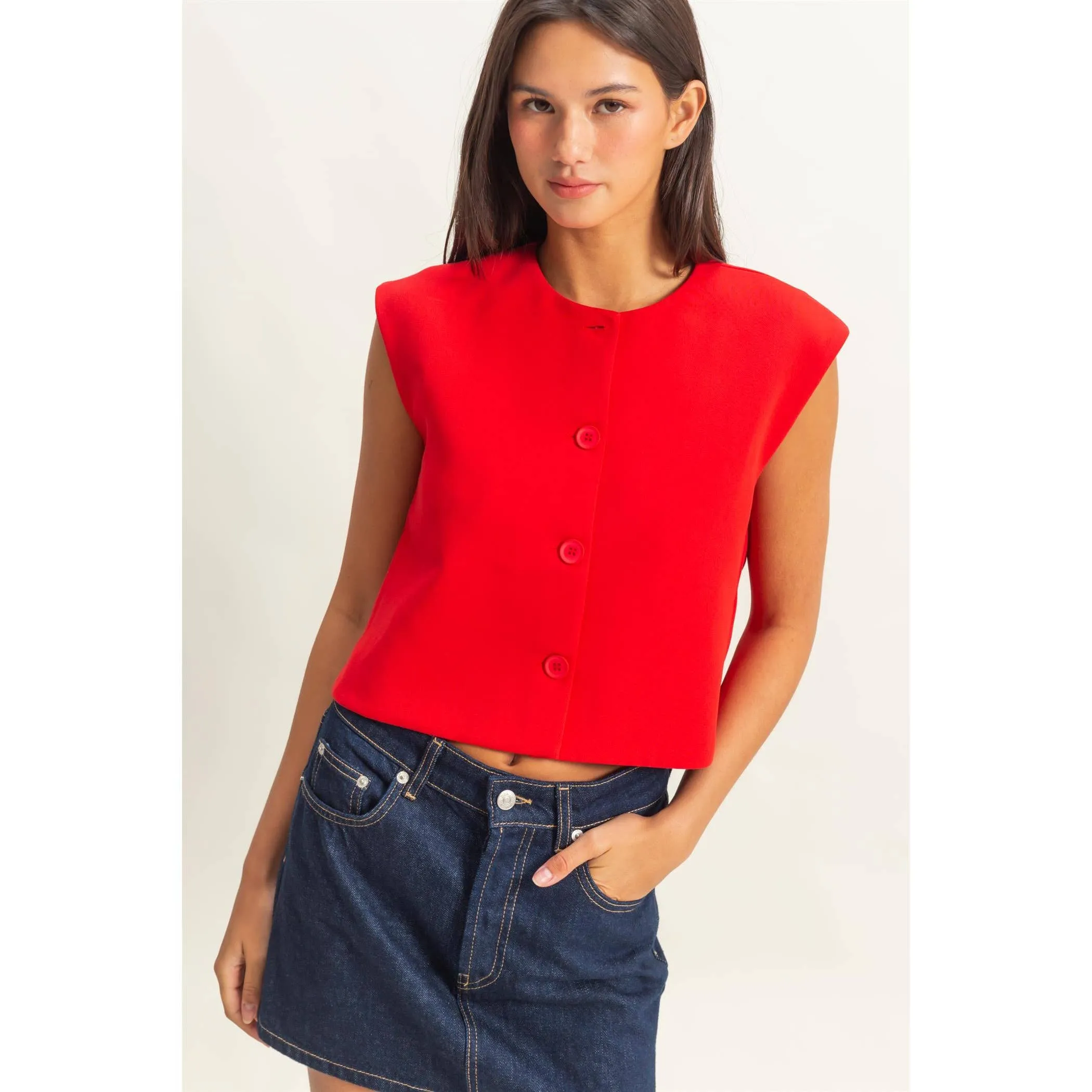 Daisy Vest Top
