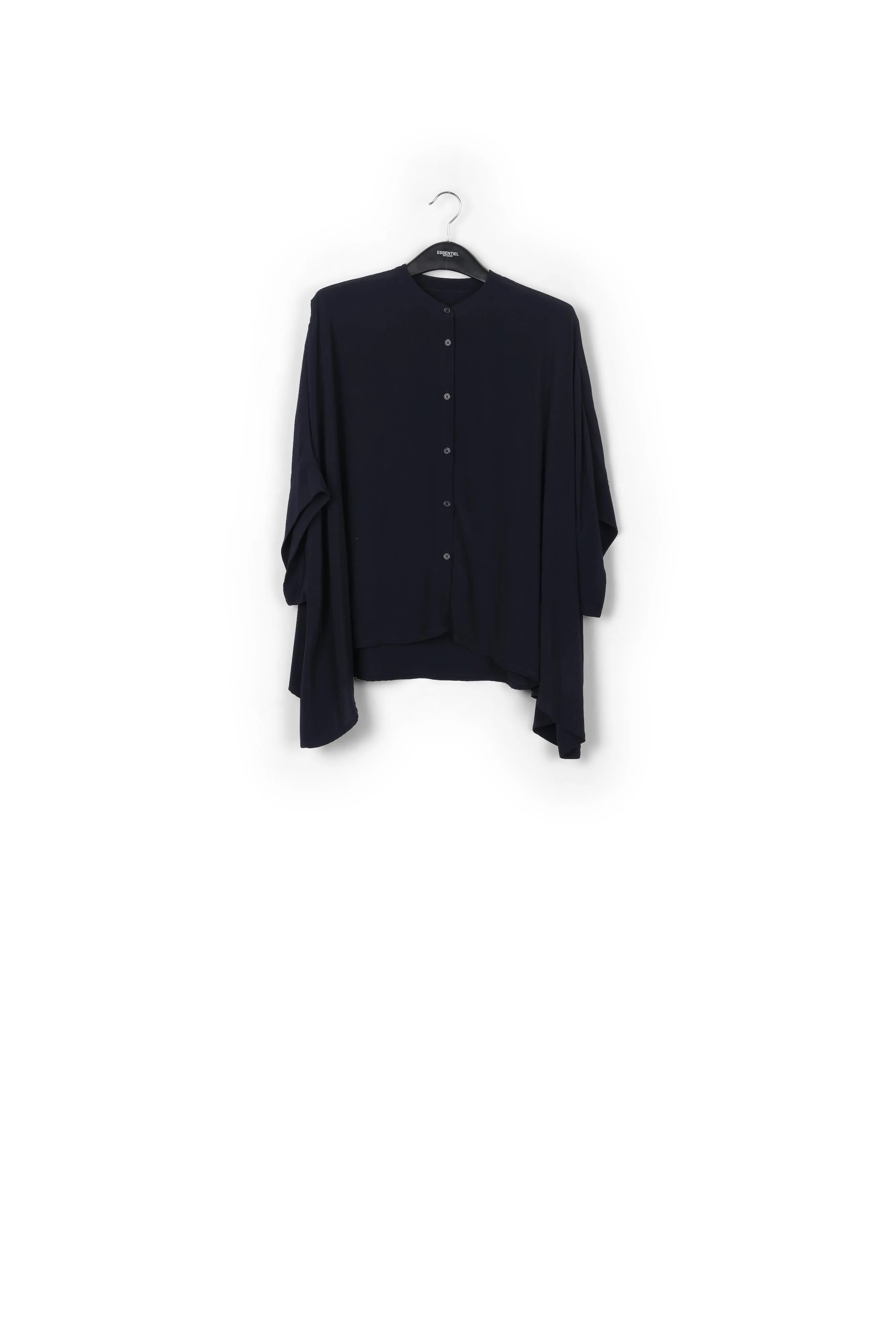 Dark blue oversized top