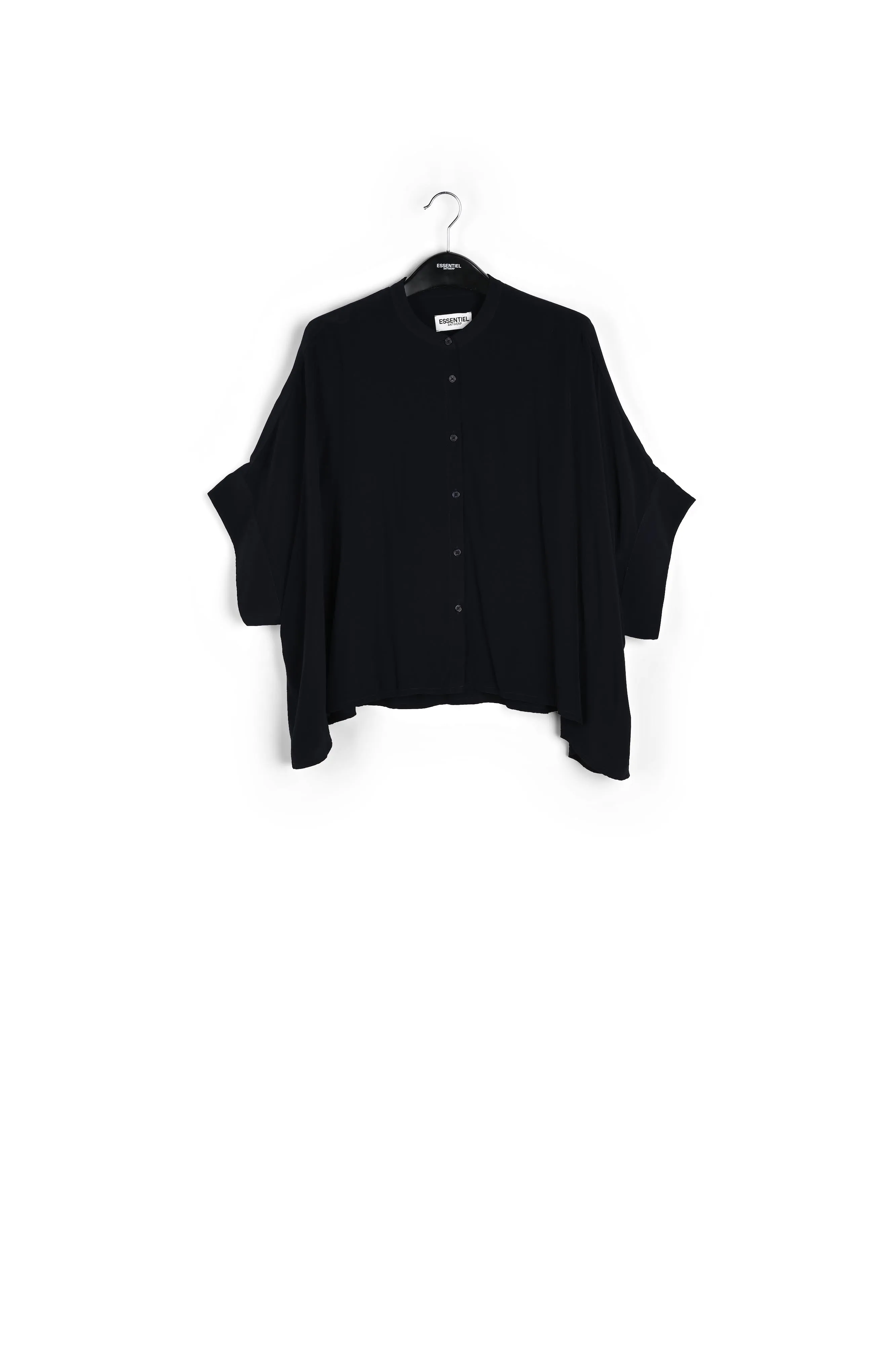 Dark blue oversized top