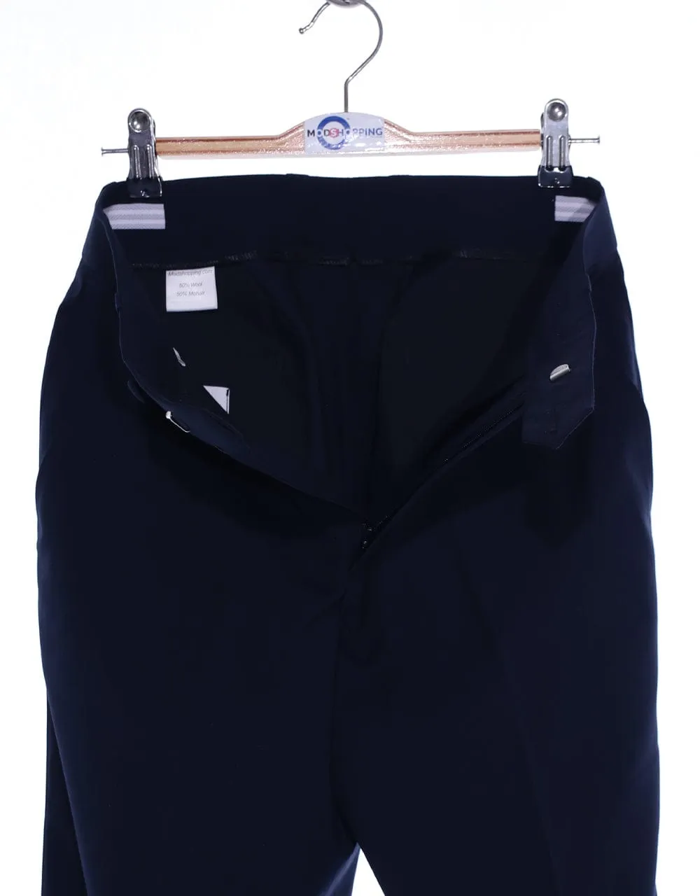 Dark Navy Blue Double Breasted Suit