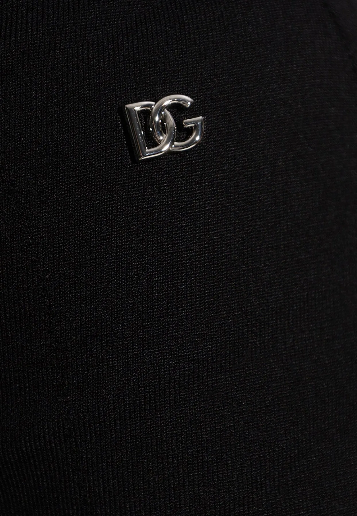 DG Logo Midi Pencil Skirt
