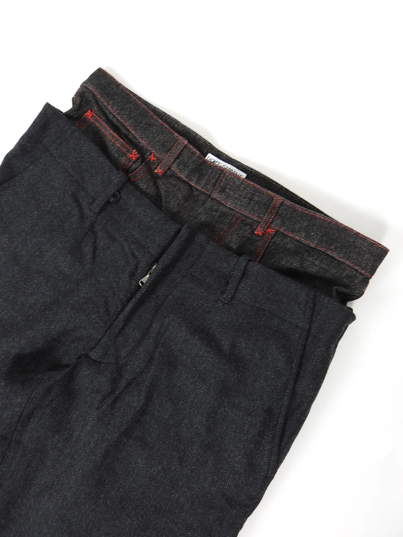 Dolce & Gabbana Double Layer Trouser Size 50