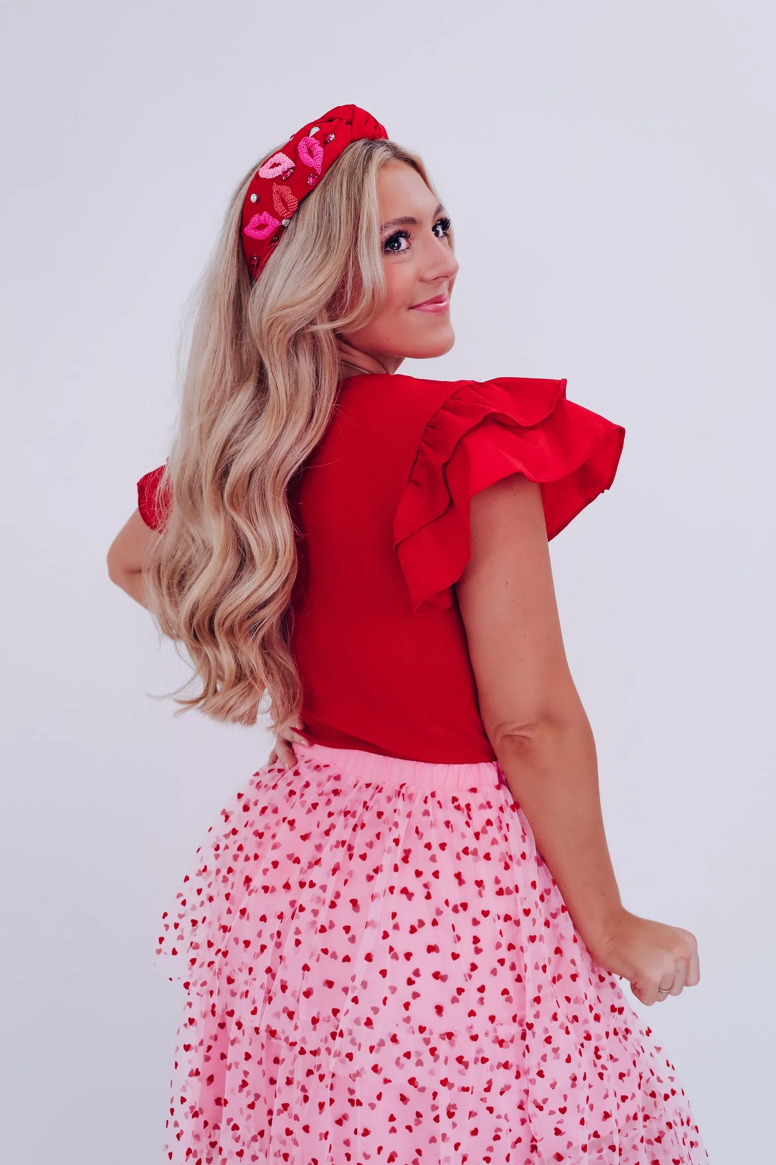 Don't "Tulle" With My Heart Midi Skirt