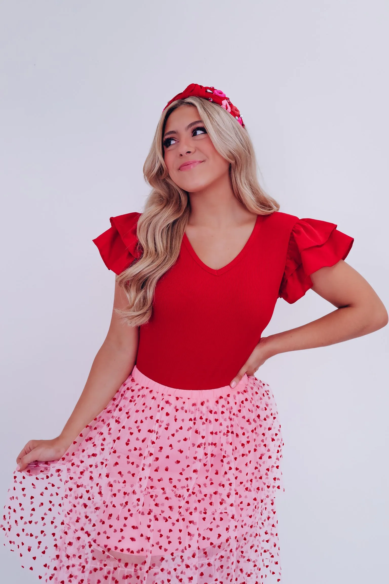 Don't "Tulle" With My Heart Midi Skirt