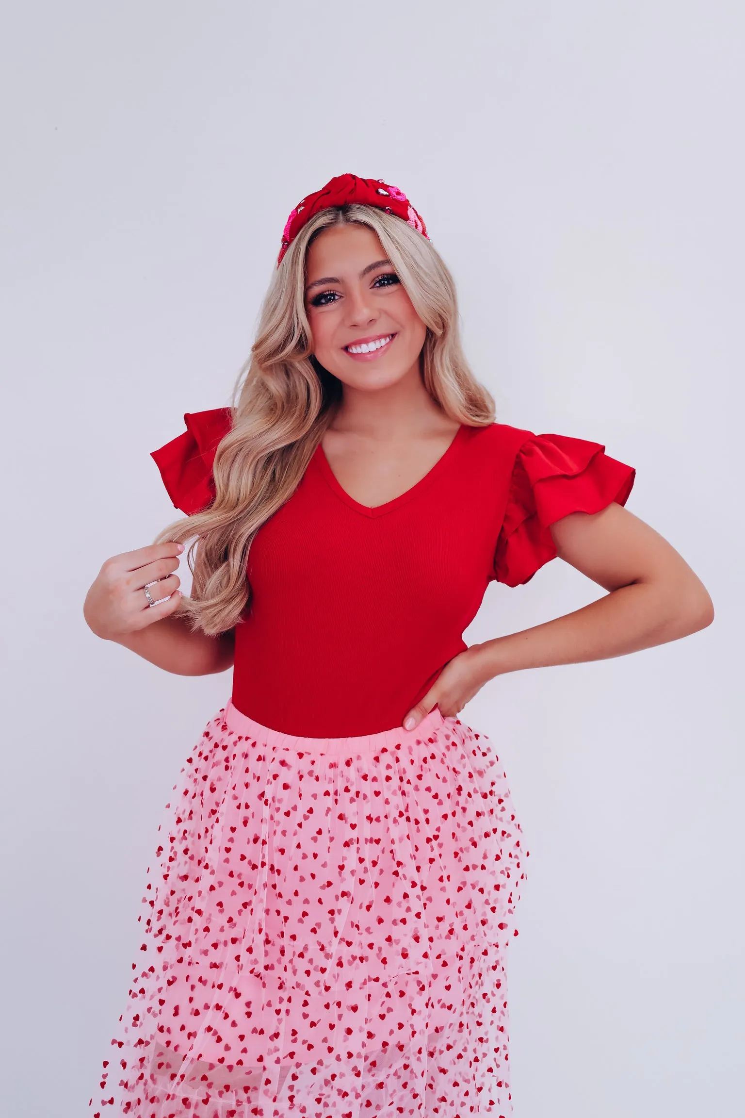 Don't "Tulle" With My Heart Midi Skirt