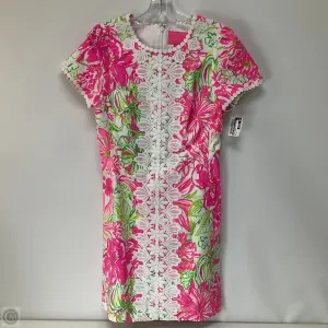 Dress Casual Midi By Lilly Pulitzer In Floral Print, Size: 2