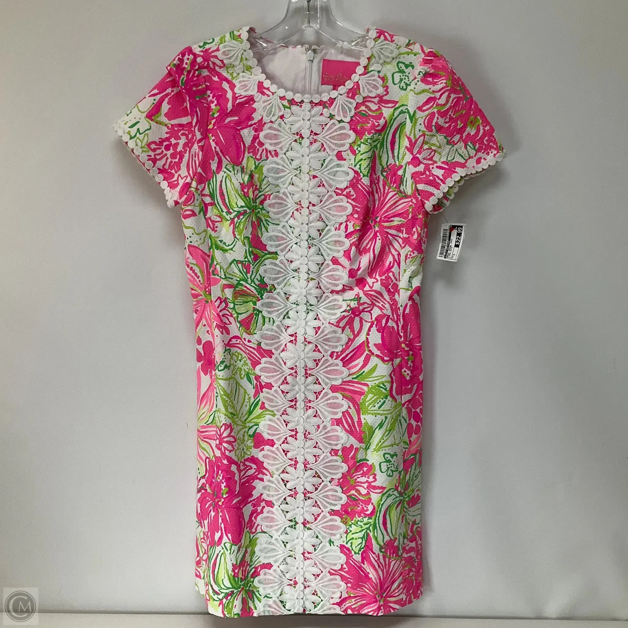 Dress Casual Midi By Lilly Pulitzer In Floral Print, Size: 2