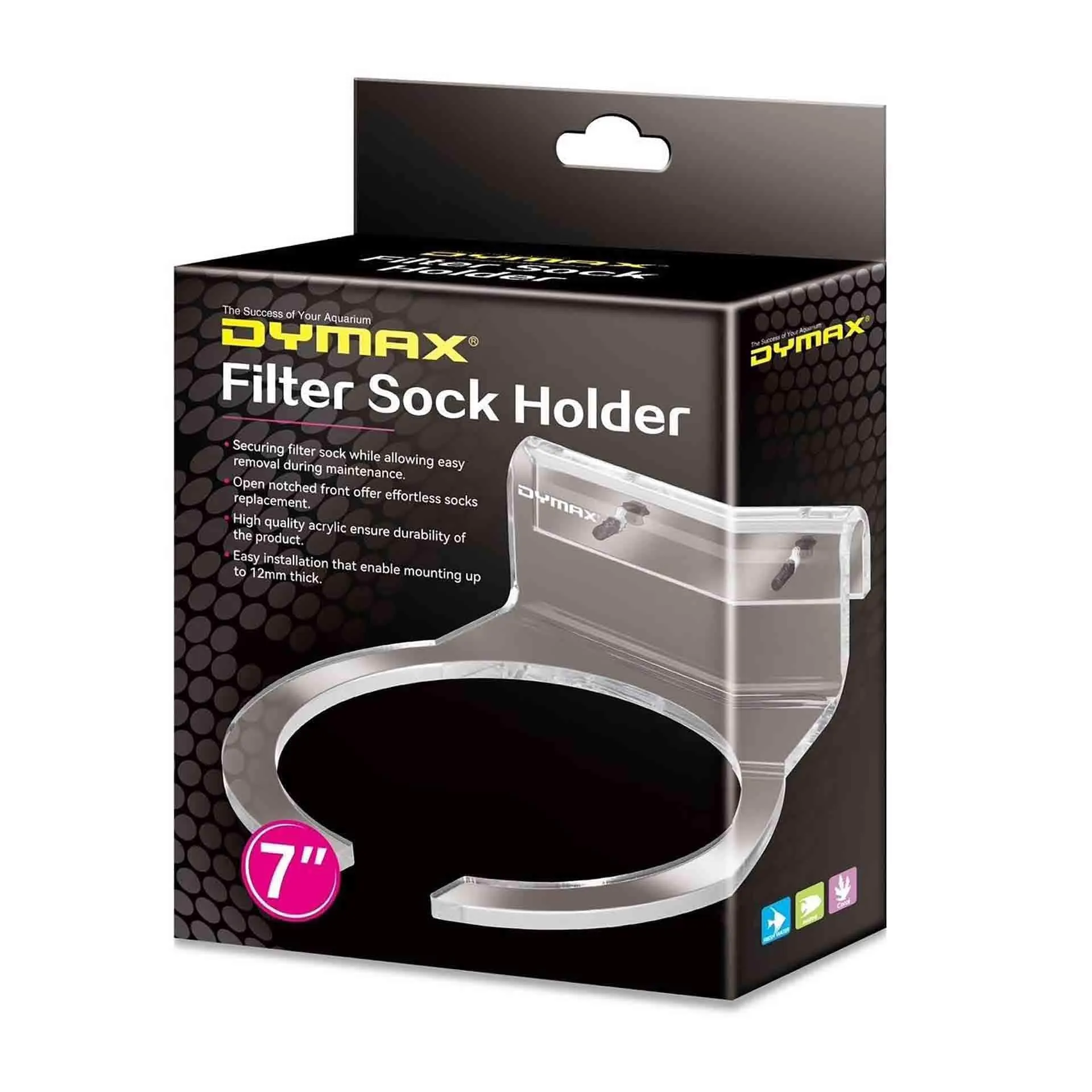 Dymax Filter Sock Holder - Single 7"