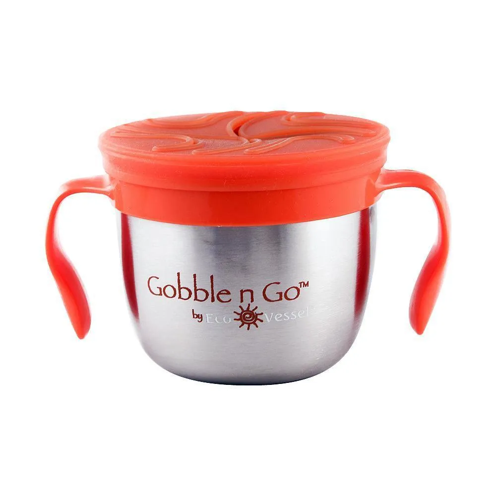 EcoVessel Gobble N Go Stainless Steel Snack Cup