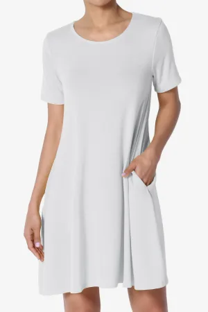 Ednes Pocket Flared Tunic Top