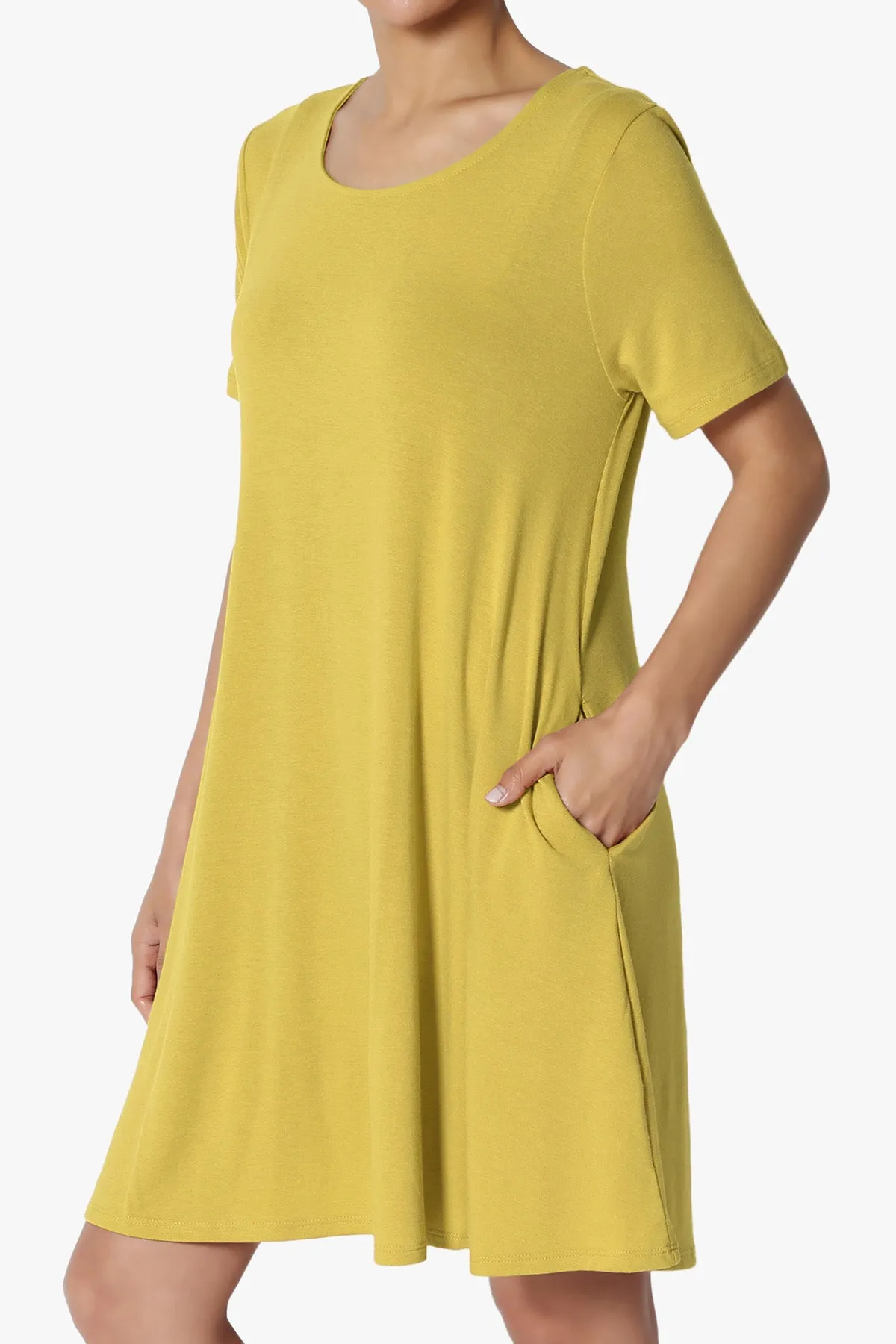 Ednes Pocket Flared Tunic Top