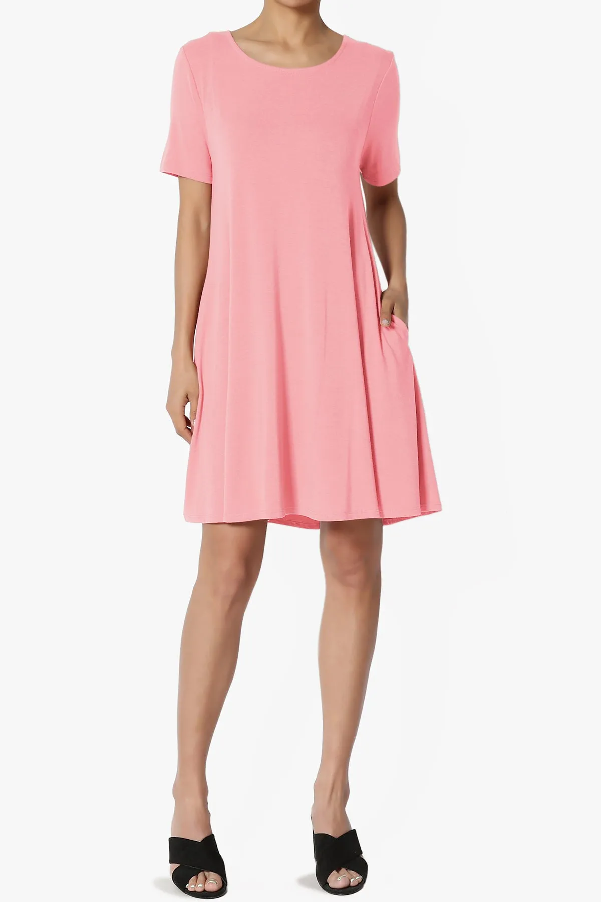 Ednes Pocket Flared Tunic Top