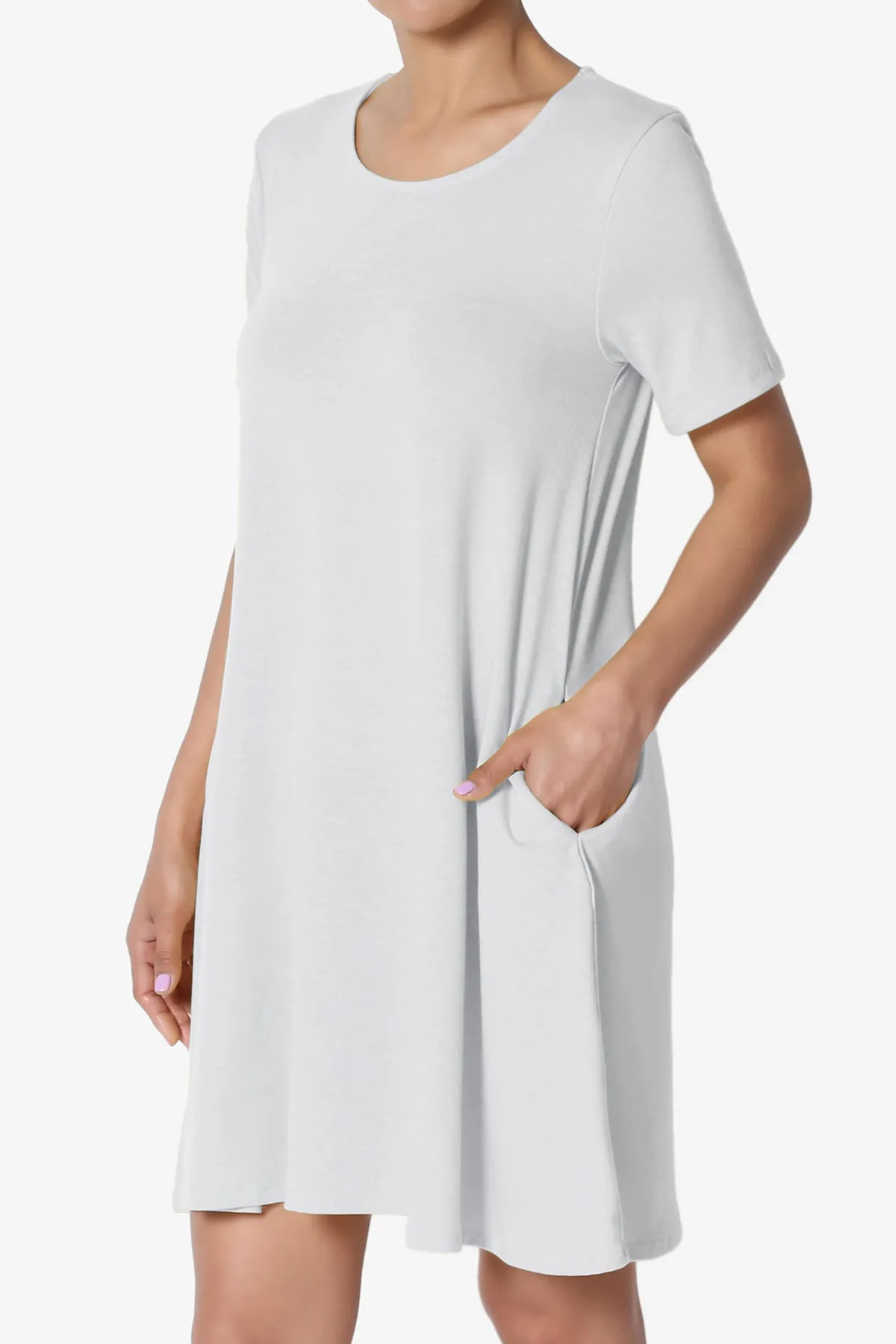 Ednes Pocket Flared Tunic Top