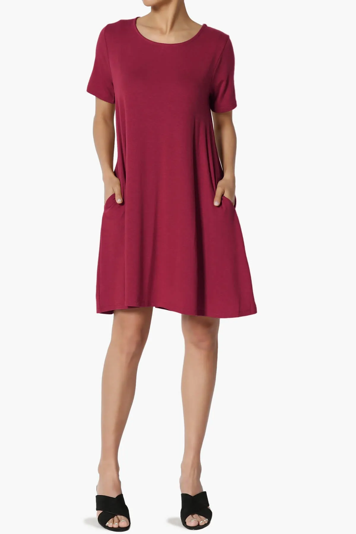 Ednes Pocket Flared Tunic Top