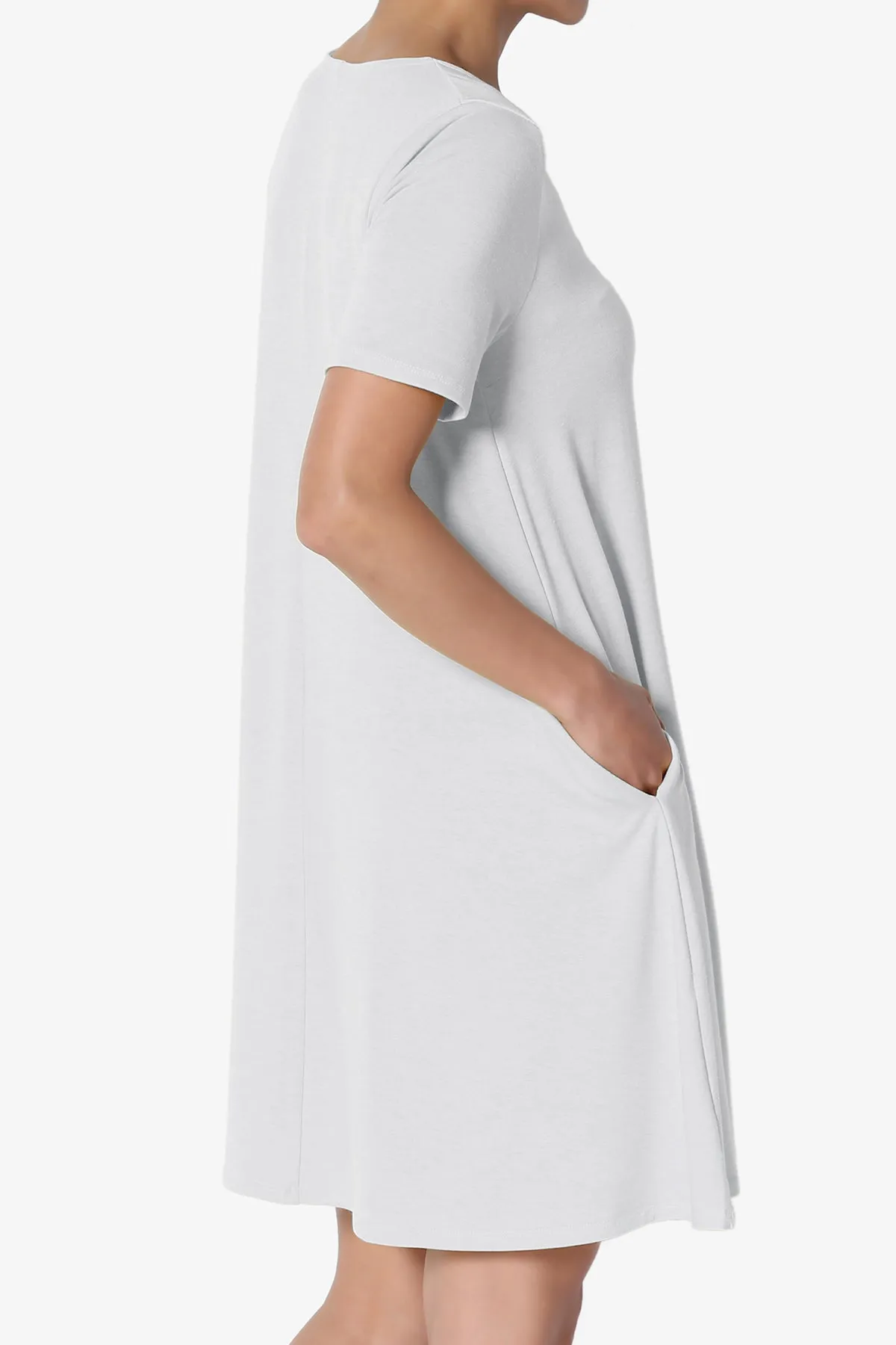 Ednes Pocket Flared Tunic Top