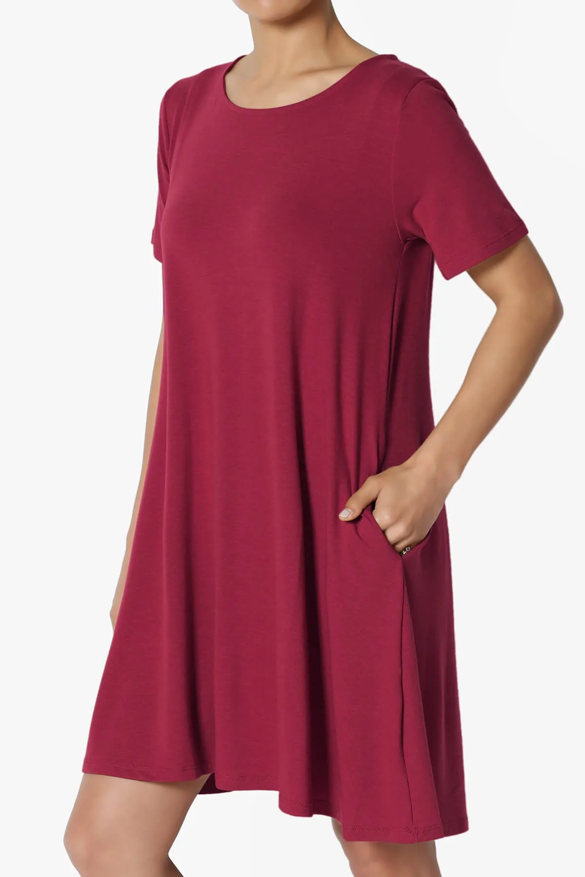 Ednes Pocket Flared Tunic Top