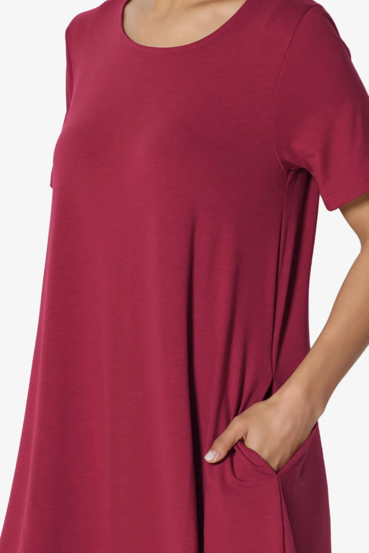 Ednes Pocket Flared Tunic Top