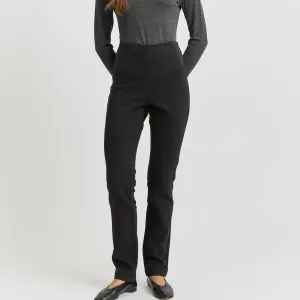 Elastic Waist Jeans - Black