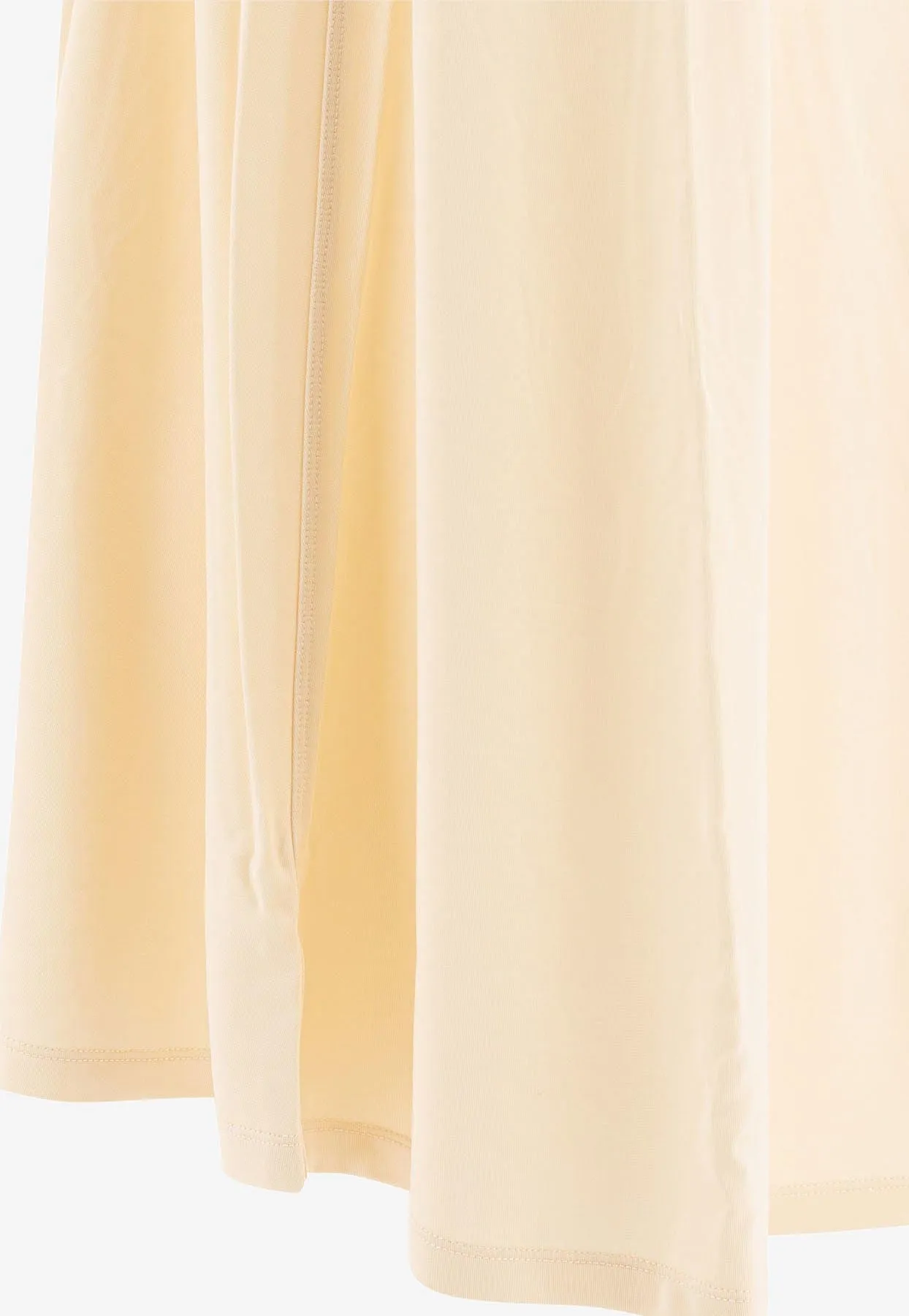 Elasticated Fluid Midi Skirt