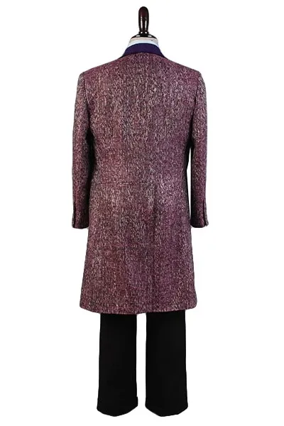 Eleventh Doctor Purple Wool Blend Costume Set
