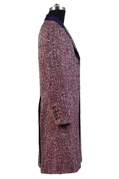 Eleventh Doctor Purple Wool Blend Costume Set