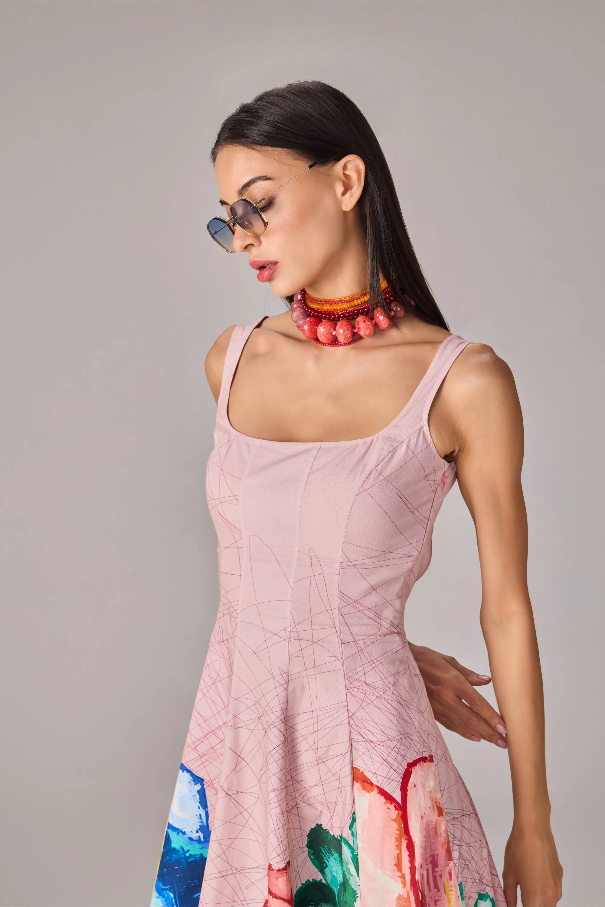 Emily light pink dress
