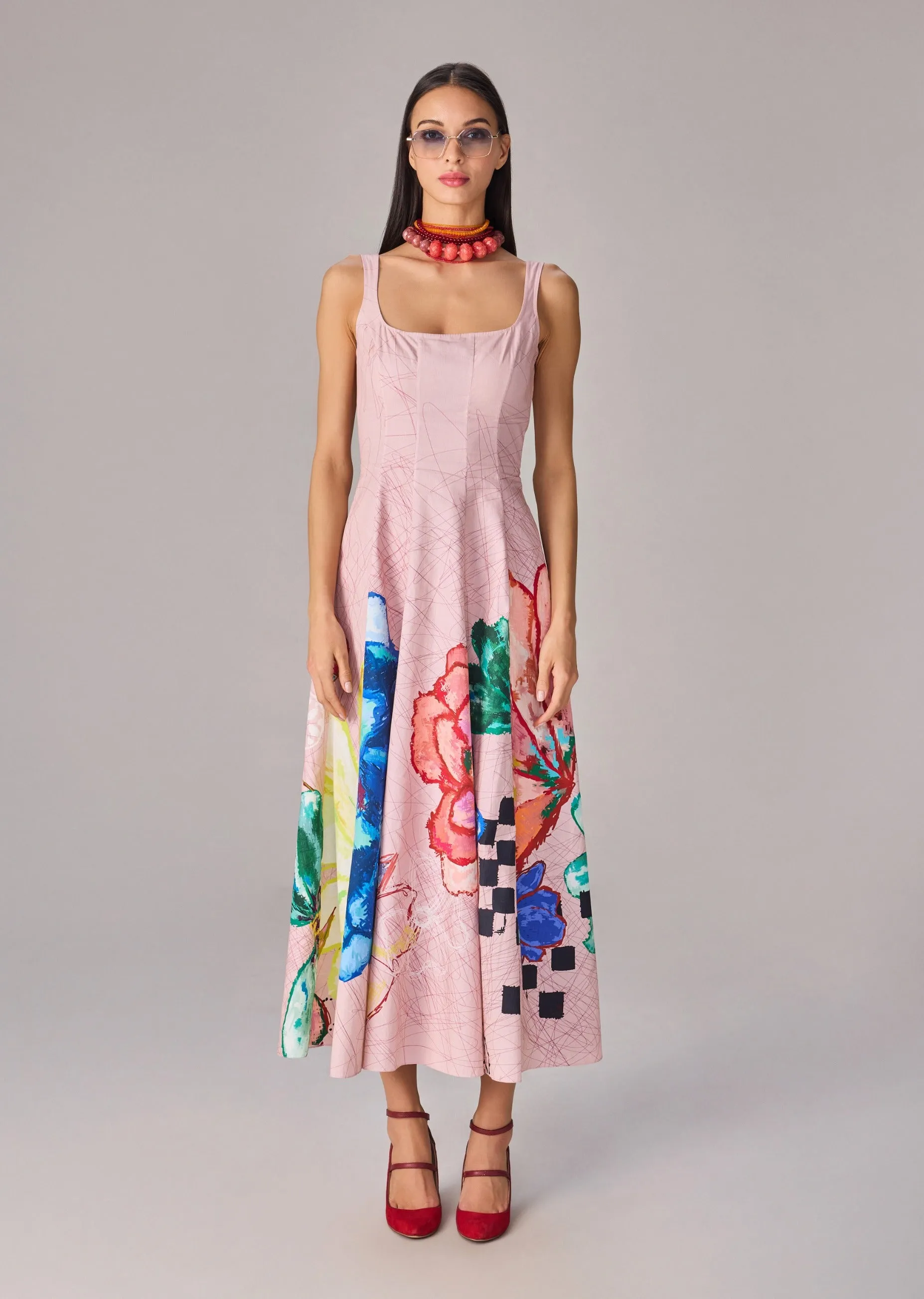 Emily light pink dress