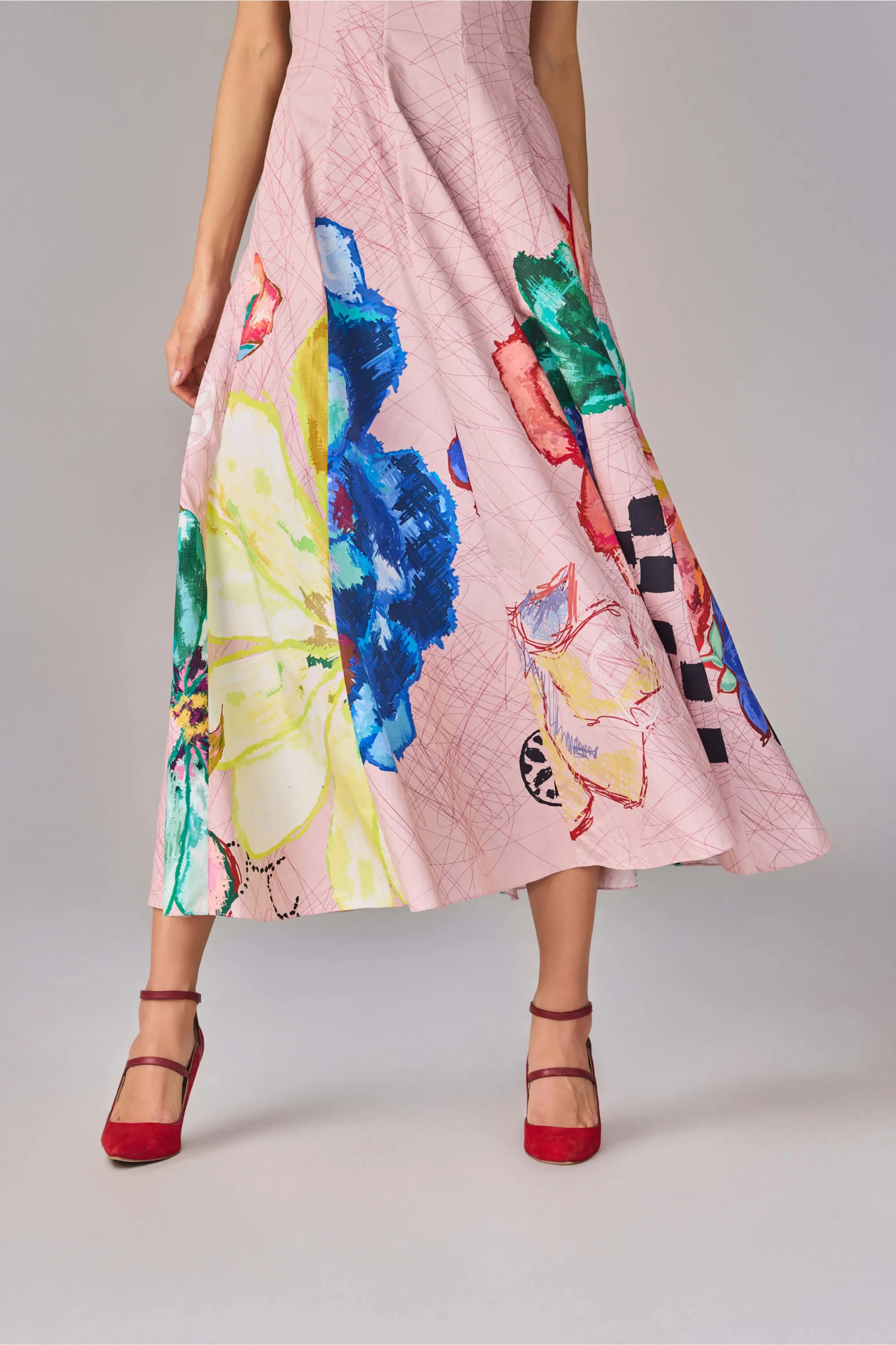 Emily light pink dress